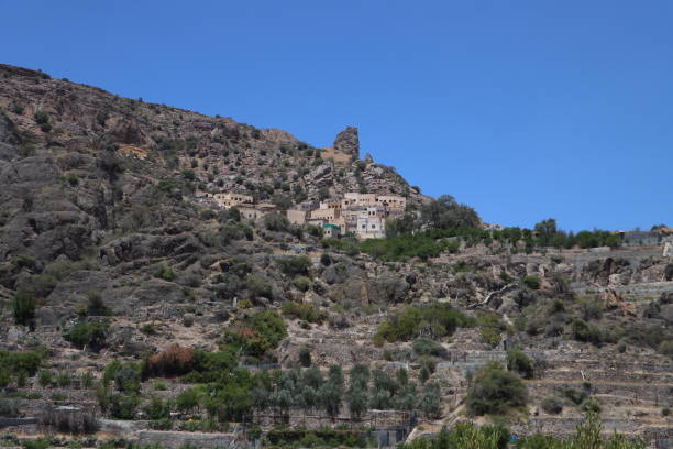 Hiking trip to the villages and farm of Jabal al Akhdar mountains in Sultanate of Oman