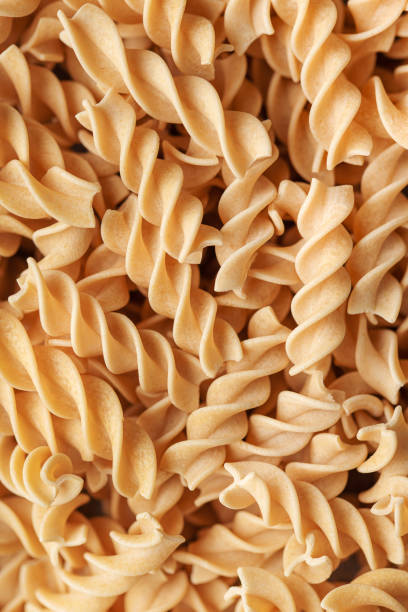 istock Pasta from chickpeas. Gluten-free fusilli pasta. 1486489286