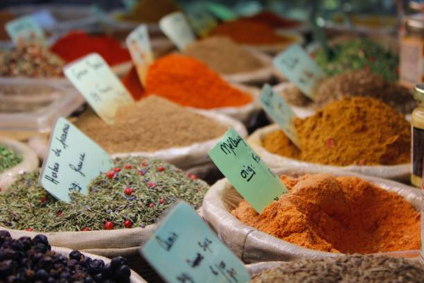 istock Side view of spices' powder 1486490885