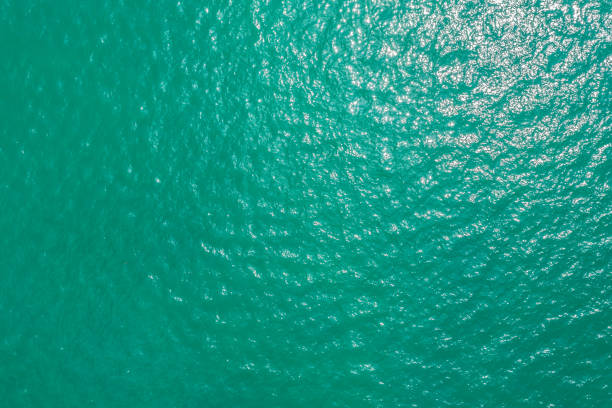 istock sea from drone. Ocean (water) Surface. water texture. Sea surface aerial view. 1486491778