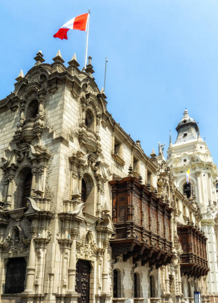 istock Archbishop's Palace of Lima, Peru 1486519175