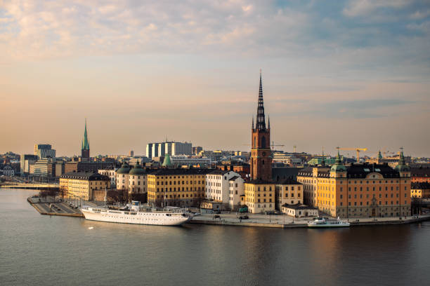 istock Stockholm city view before sunset 1486521809