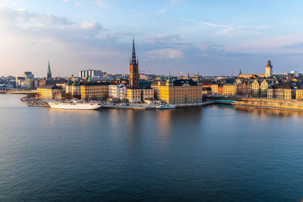 istock Stockholm city view before sunset 1486521843