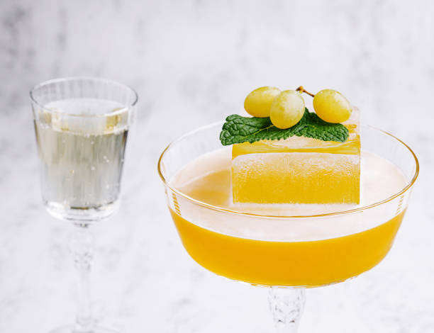 istock Summer Cocktail - Pornstar Martini on white 1486522953