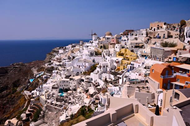 Famous view of Santorini Oia