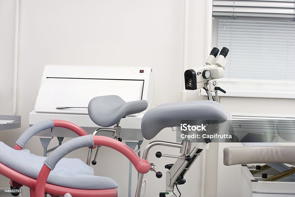 Chair in a gynecologists room Chair Stock Photo