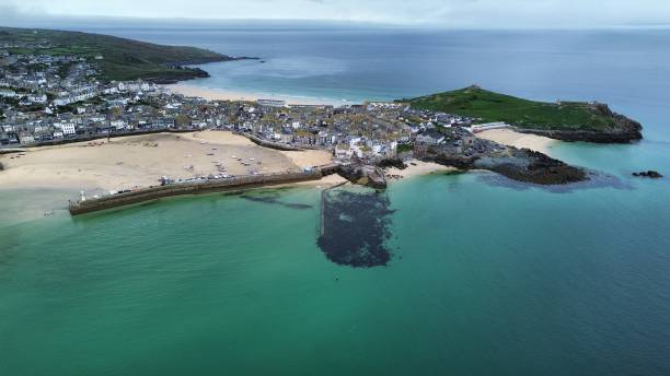 st. ives, cornwall - st ives fotografías e imágenes de stock