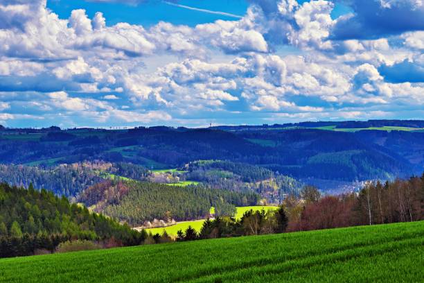 istock in spring at the Hohenwarte dam in the Thuringian Forest 1486541386