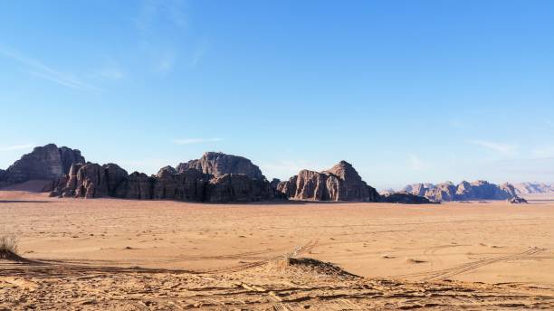 istock With a caravan in the Wadi Rum desert, Jordan 1486550929