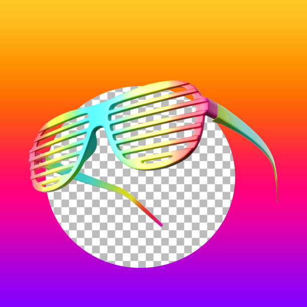 istock Colorful sunglasses for happy pride day concept. 1486565749