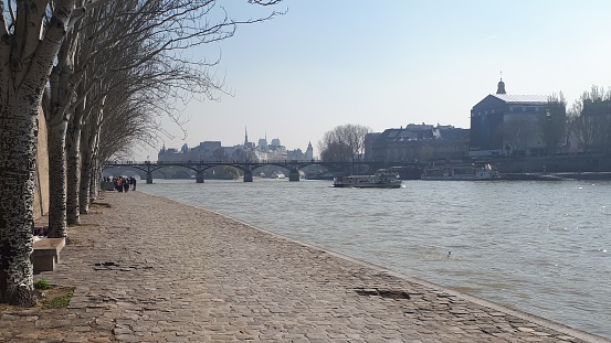 bridge over the Seine river in Paris