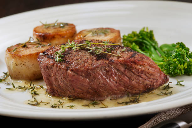 istock Fondant AKA Melting Potatoes in a Garlic and Thyme Butter 1486572707
