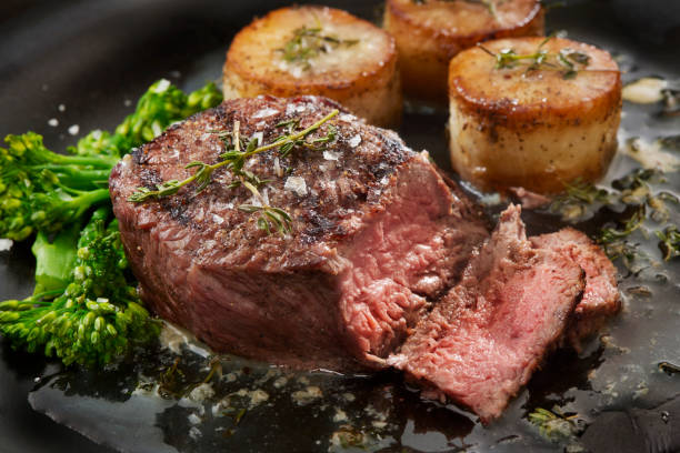 istock Fondant AKA Melting Potatoes in a Garlic and Thyme Butter 1486573415