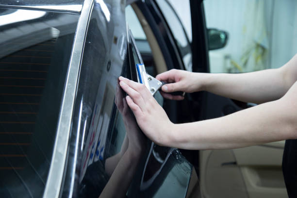 istock Tinting of car windows. 1486580511
