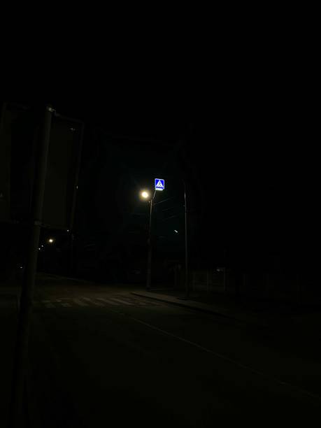 istock gloomy scary crosswalk at night 1486580957