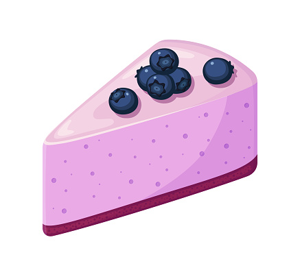 Vector Cheescake Vector Cheesecake Isolated On White Background Stock Illustration ...