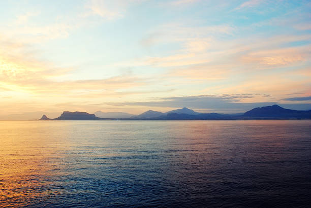 Epic Sonnenaufgang im Süden von Europa – Foto