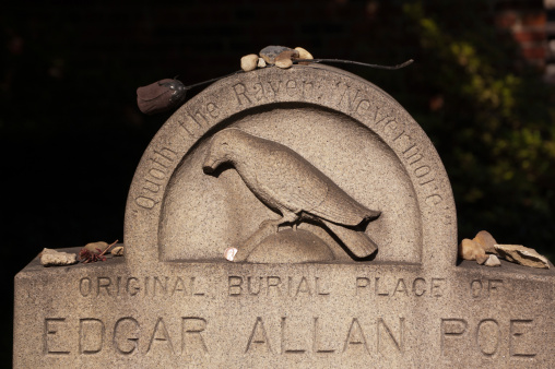Edgar Allan Poe's original grave