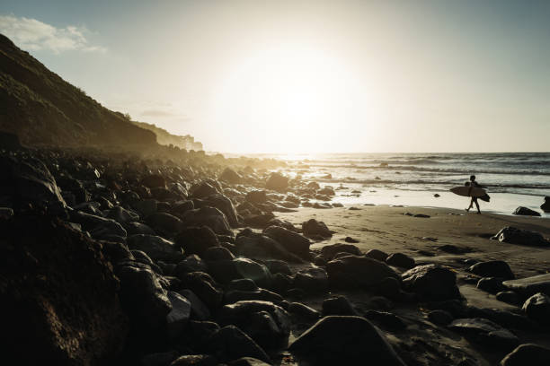 istock Surfers in Tenerife Canary Islands 1486595862