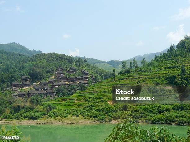 Foto de Chinesa Village e mais fotos de stock de Agricultura - Agricultura, Ajardinado, Aldeia