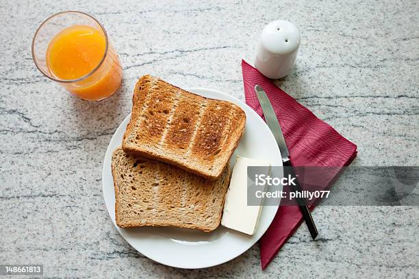 Torrada Francesa - Fotografias de stock e mais imagens de Manteiga - Manteiga, Sumo de Laranja, Torrada