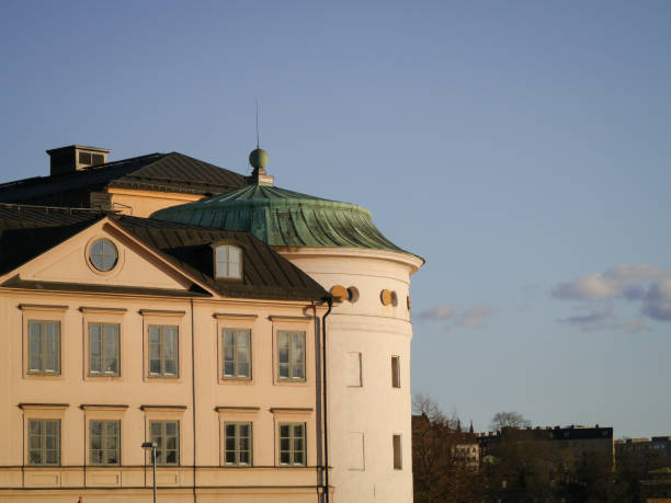 istock Low angle view of famous for against sky 1486622364