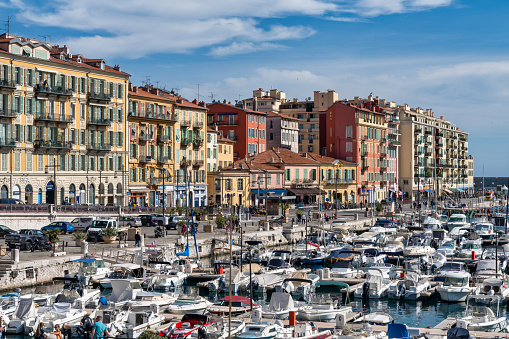 The old port in Nice, France