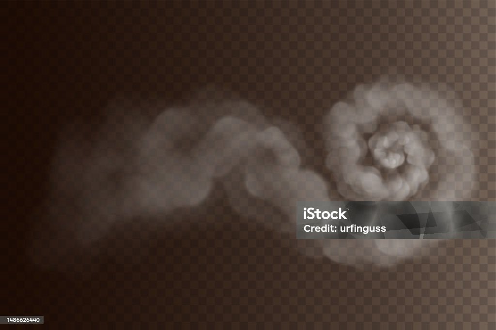 Mist Isolated White Mist Isolated Vector Illustration Stock Illustration - Download ...