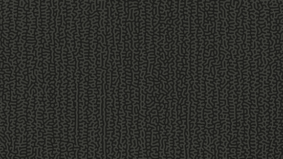 Reaction Diffusion Texture Turing Pattern Vector Black Grey Abstract ...