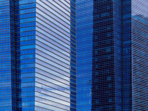 istock Glass Skyscrapers Wallpaper 1486634031