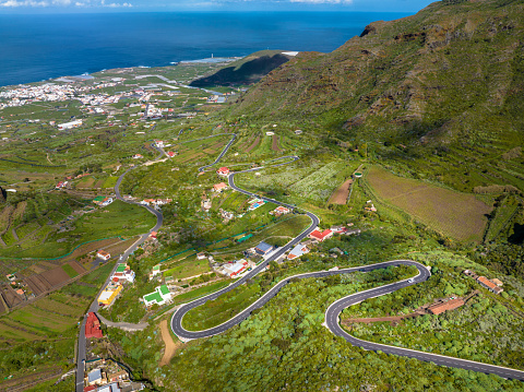 This mountainous area, at over 1,300 metres above sea level, covers the extreme eastern part of Tenerife and is almost completely surrounded by the sea. In fact, in the distant past Teno was a small separate island, which then joined with other sections to become a single mass of land that is today called Tenerife. This relative geographic isolation has meant the ravines and narrow valleys have conserved a unique biodiversity, architecture and set of customs and habits, which you probably won't find in the Tenerife of mass tourism and populated resorts.
