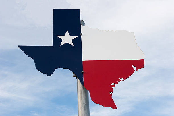 istock Metal Texas Road Sign 148664463