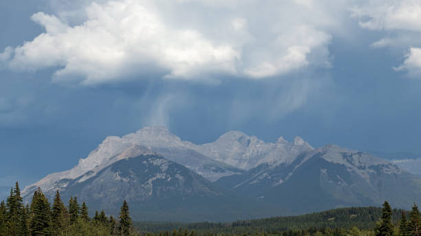 istock Thunder Storm Clouds, Rocky Mountains, Banff 1486652170