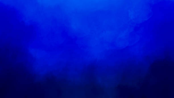 istock Watercolor Background Dark Blue Abstract 1486652678