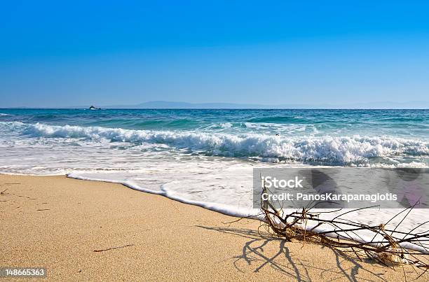 Plaża W Półwysep Chalcydycki Peninsula W Grecji - zdjęcia stockowe i więcej obrazów Aranżować - Aranżować, Bez ludzi, Europa - Lokalizacja geograficzna