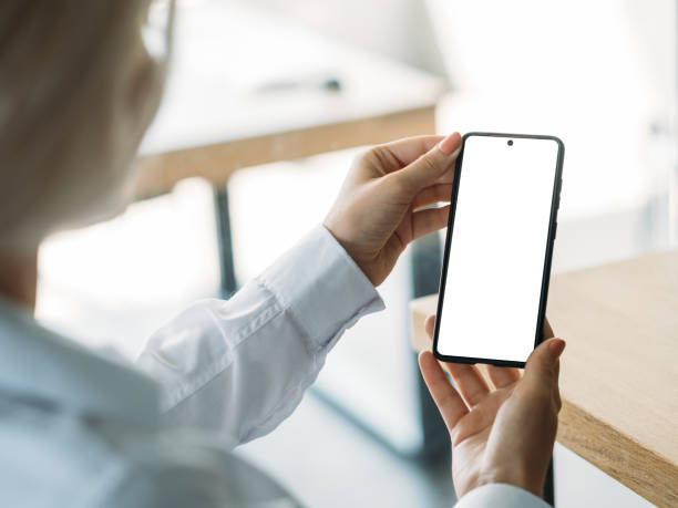 istock online conference elegant woman mobile mockup 1486662067