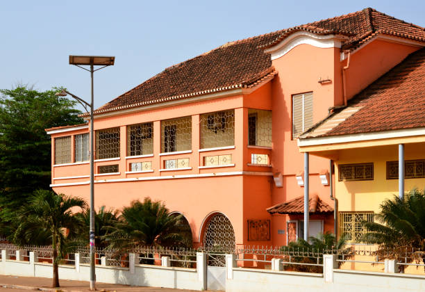 Bissau, Guinea-Bissau: colonial building of the Franciscan Fraternity- the Franciscan Friars have been in Bissau since the 17th century, when the established a chapel and an hospital (Orders of Friars Minor).