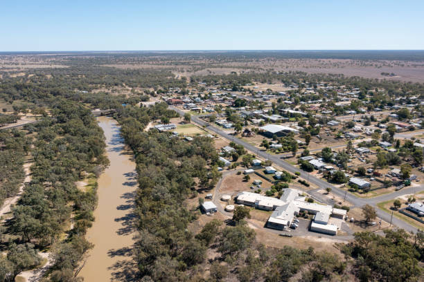istock Collarenebri on the  Barwon river. 1486683495