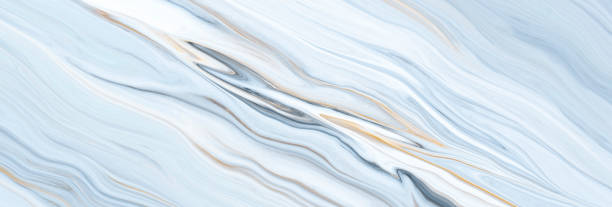 istock Marble rock texture blue pattern liquid swirl paint white dark Illustration background for do ceramic counter tile silver gray that is abstract painted waves for skin wall luxurious art ideas concept. 1486686222