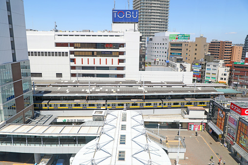 Funabashi Station is a railway station in Funabashi, Chiba, Japan.