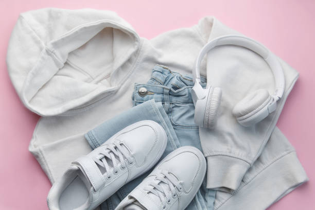 istock Set of  casual clothes and accessories 1486697192