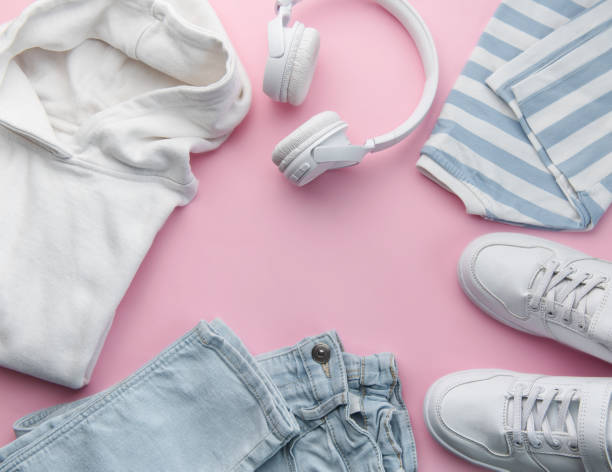 istock Set of  casual clothes and accessories 1486697197