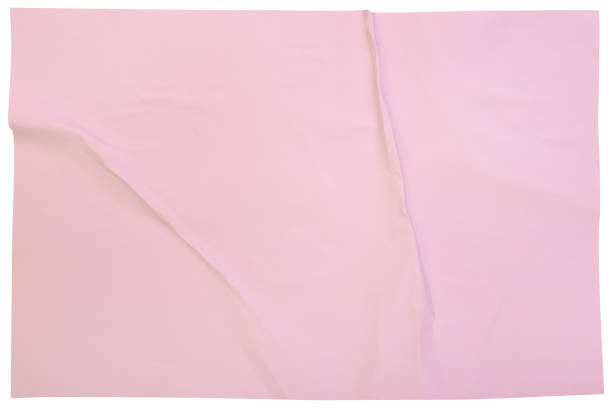 istock Pink pastel creased paper texture 1486698559