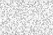 istock Dotted pattern. Grungy texture background. Abstract retro half tone design. Vector 1486701410