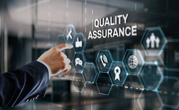 istock Quality Assurance ISO DIN Service Guarantee Standard Retail Concept 1486702579
