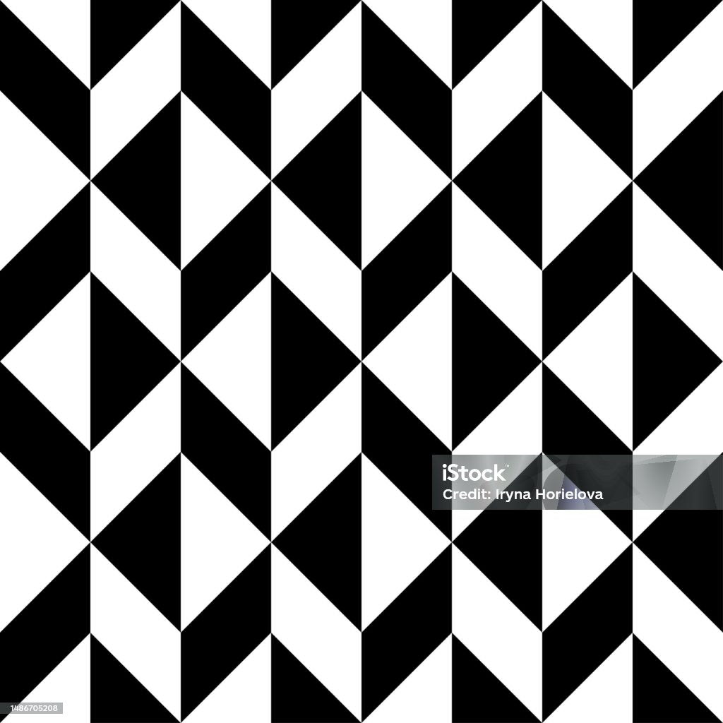 Pattern Monocrome Stylish Vector Monochrome Pattern For Universal Use Stock Illustration ...