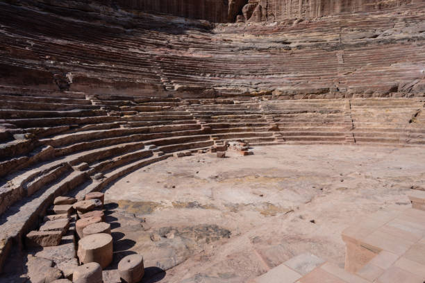 istock Petra Theater Stands in Jordan 1486713267