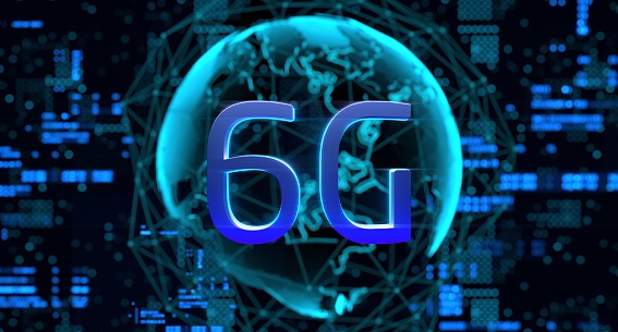 6G, 6 Generation, Mobile Network Data Technology, Global Communication, Speed