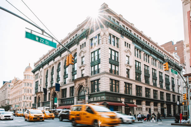 istock Typical buildings in Chelsea, New York 1486735345