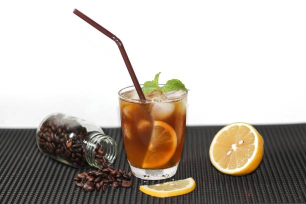 istock Americano Ice Coffee with lemon 1486739249